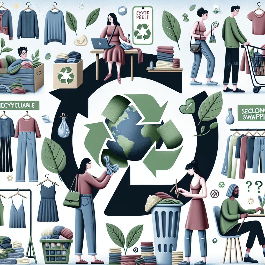 Réduire l’Empreinte Écologique de sa Garde-Robe : Conseils Pratiques